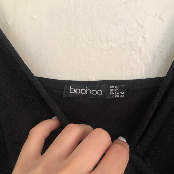 Boohoo Petite Black Cami Romper - Picture 4 of 5